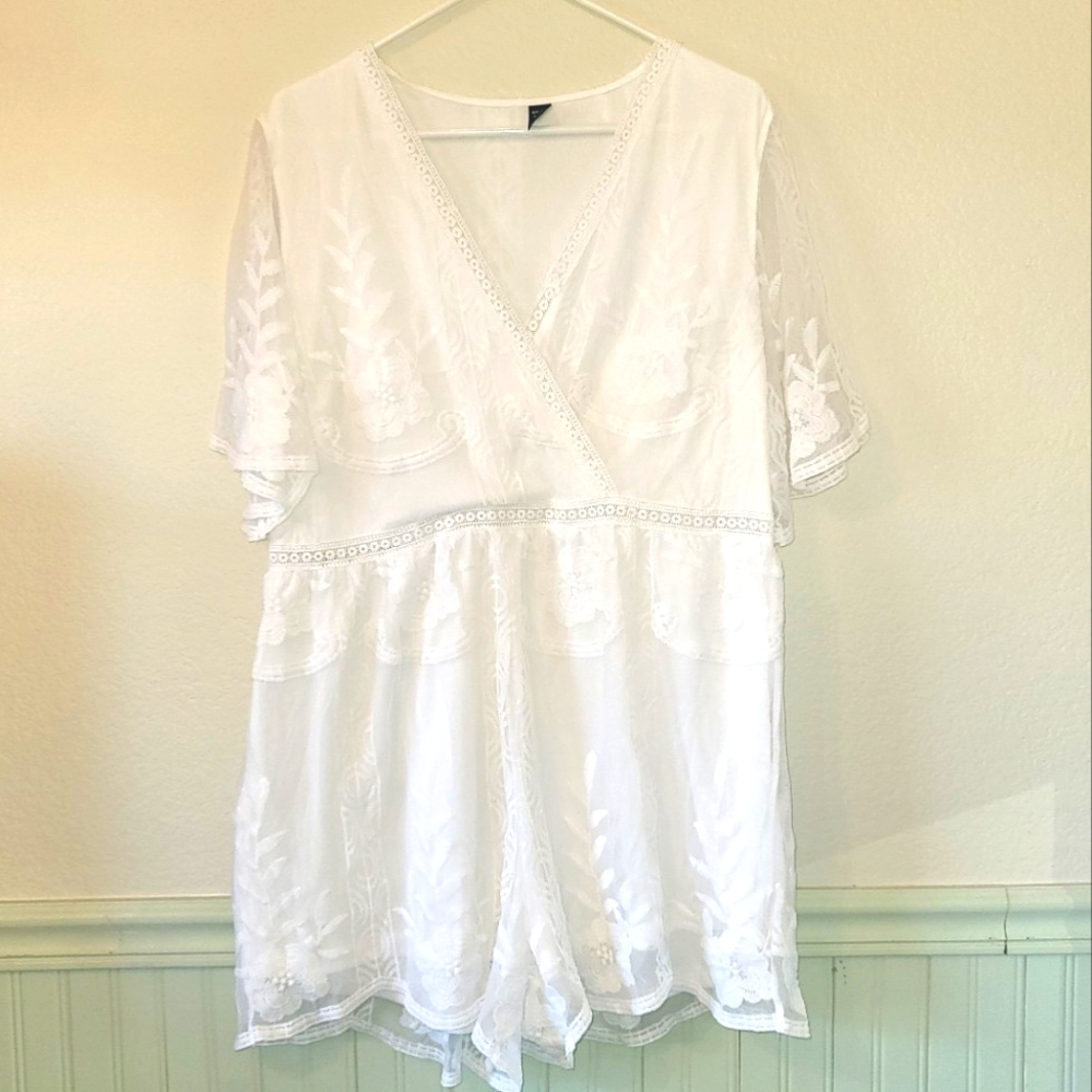 Lace Romper